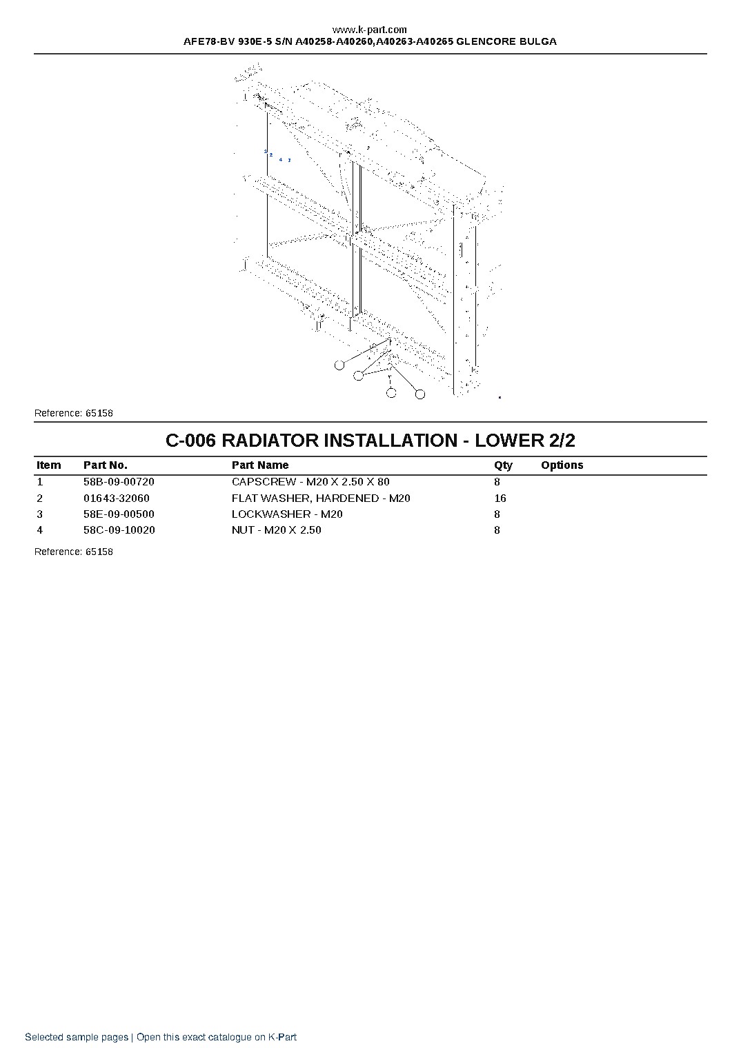 AFE78-BV 930E-5 S/N A40258-A40260,A40263-A40265 GLENCORE BULGA – sample page 10 AFE78-BV 930E-5 S/N A40258-A40260,A40263-A40265 GLENCORE BULGA – sample page 10