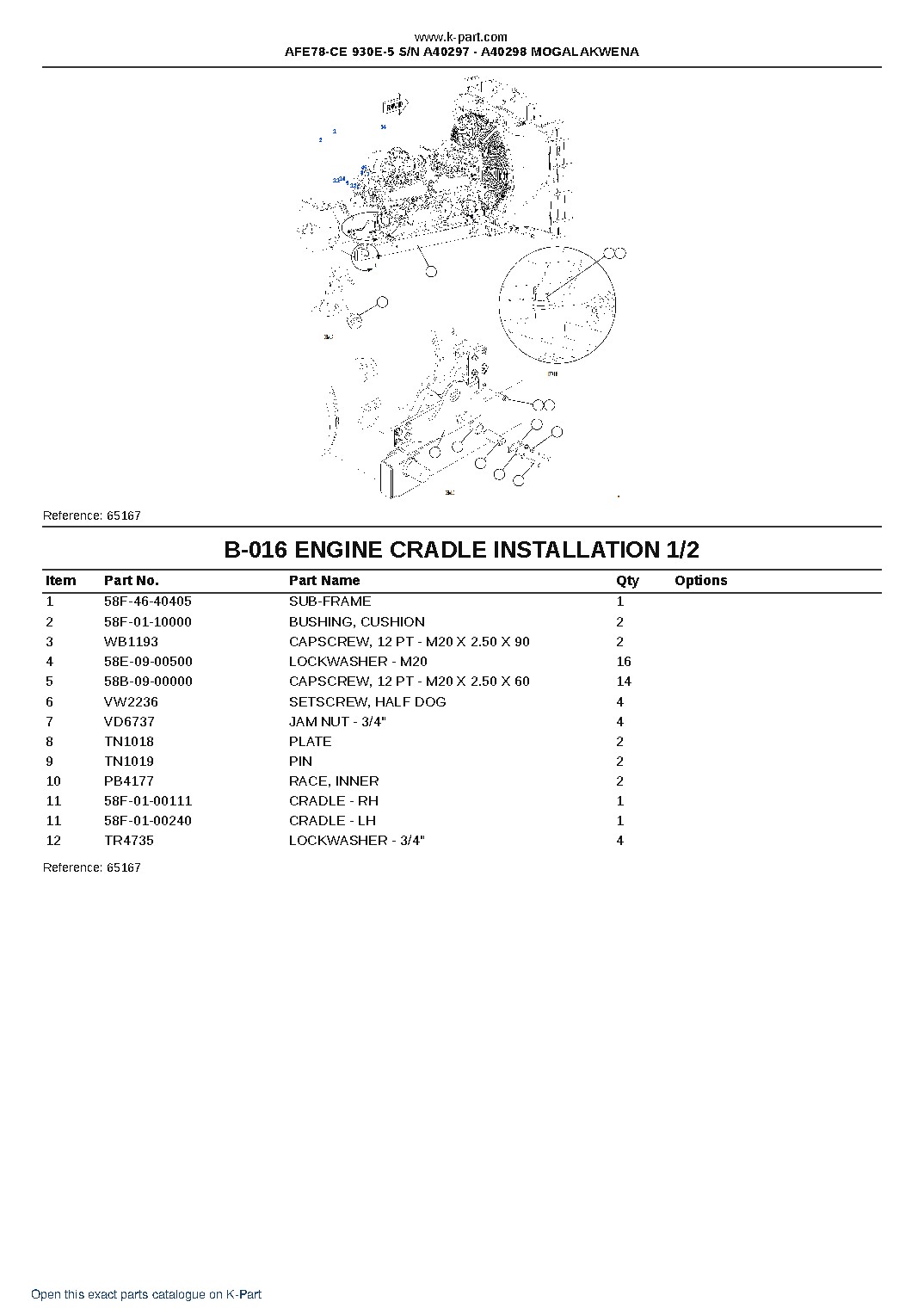AFE78-CE 930E-5 S/N A40297 – A40298 MOGALAKWENA – sample page 8 AFE78-CE 930E-5 S/N A40297 – A40298 MOGALAKWENA – sample page 8