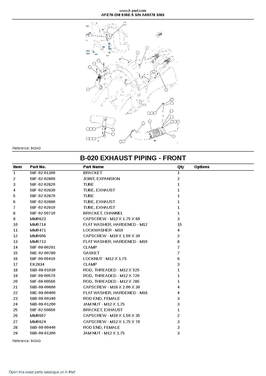 AFE78-DM 930E-5 S/N A40378 SMS – sample page 10 AFE78-DM 930E-5 S/N A40378 SMS – sample page 10
