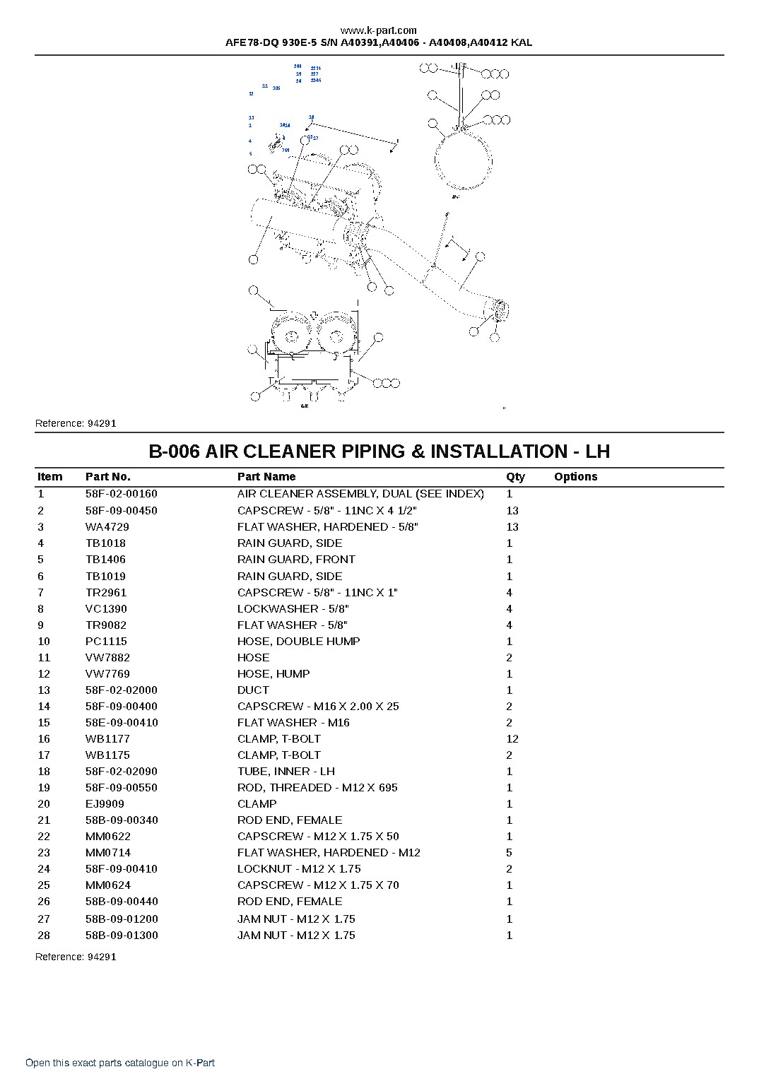 AFE78-DQ 930E-5 S/N A40391,A40406 – A40408,A40412 KAL – sample page 3 AFE78-DQ 930E-5 S/N A40391,A40406 – A40408,A40412 KAL – sample page 3