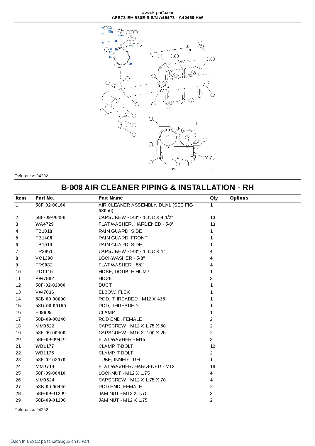 AFE78-EH 930E-5 S/N A40473 – A40488 KW – sample page 4 AFE78-EH 930E-5 S/N A40473 – A40488 KW – sample page 4