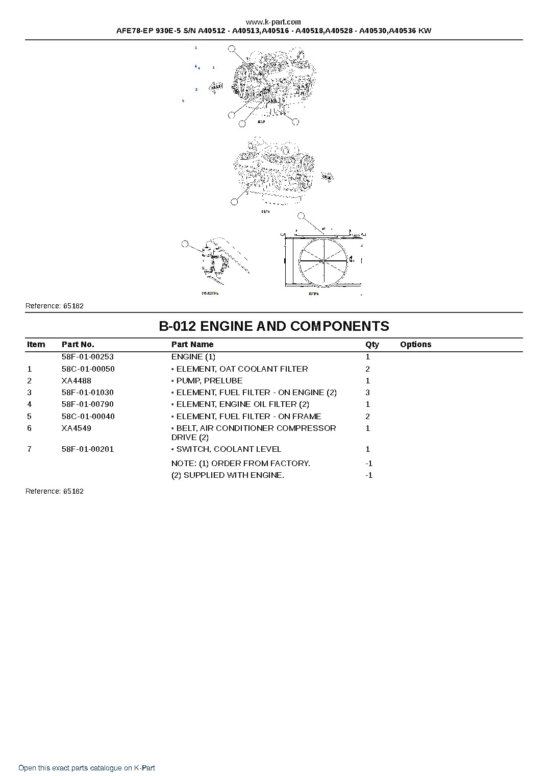 AFE78-EP 930E-5 S/N A40512 – A40513,A40516 – A40518,A40528 – A40530,A40536 KW – sample page 6 AFE78-EP 930E-5 S/N A40512 – A40513,A40516 – A40518,A40528 – A40530,A40536 KW – sample page 6