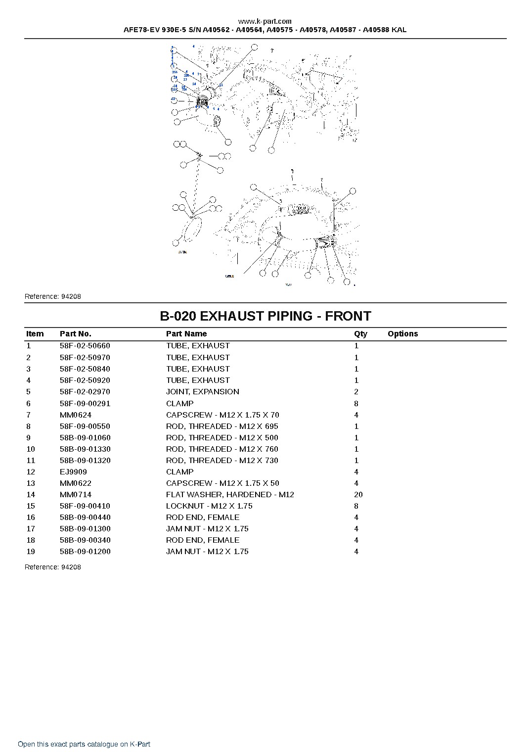 AFE78-EV 930E-5 S/N A40562 – A40564, A40575 – A40578, A40587 – A40588 KAL – sample page 10 AFE78-EV 930E-5 S/N A40562 – A40564, A40575 – A40578, A40587 – A40588 KAL – sample page 10