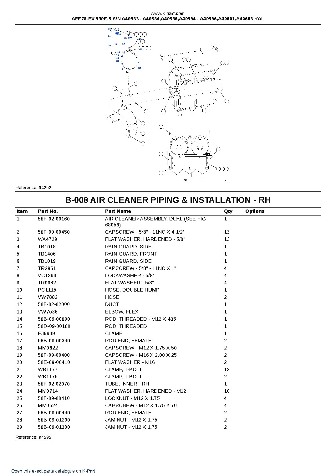 AFE78-EX 930E-5 S/N A40583 – A40584,A40586,A40594 – A40596,A40601,A40603 KAL – sample page 4 AFE78-EX 930E-5 S/N A40583 – A40584,A40586,A40594 – A40596,A40601,A40603 KAL – sample page 4