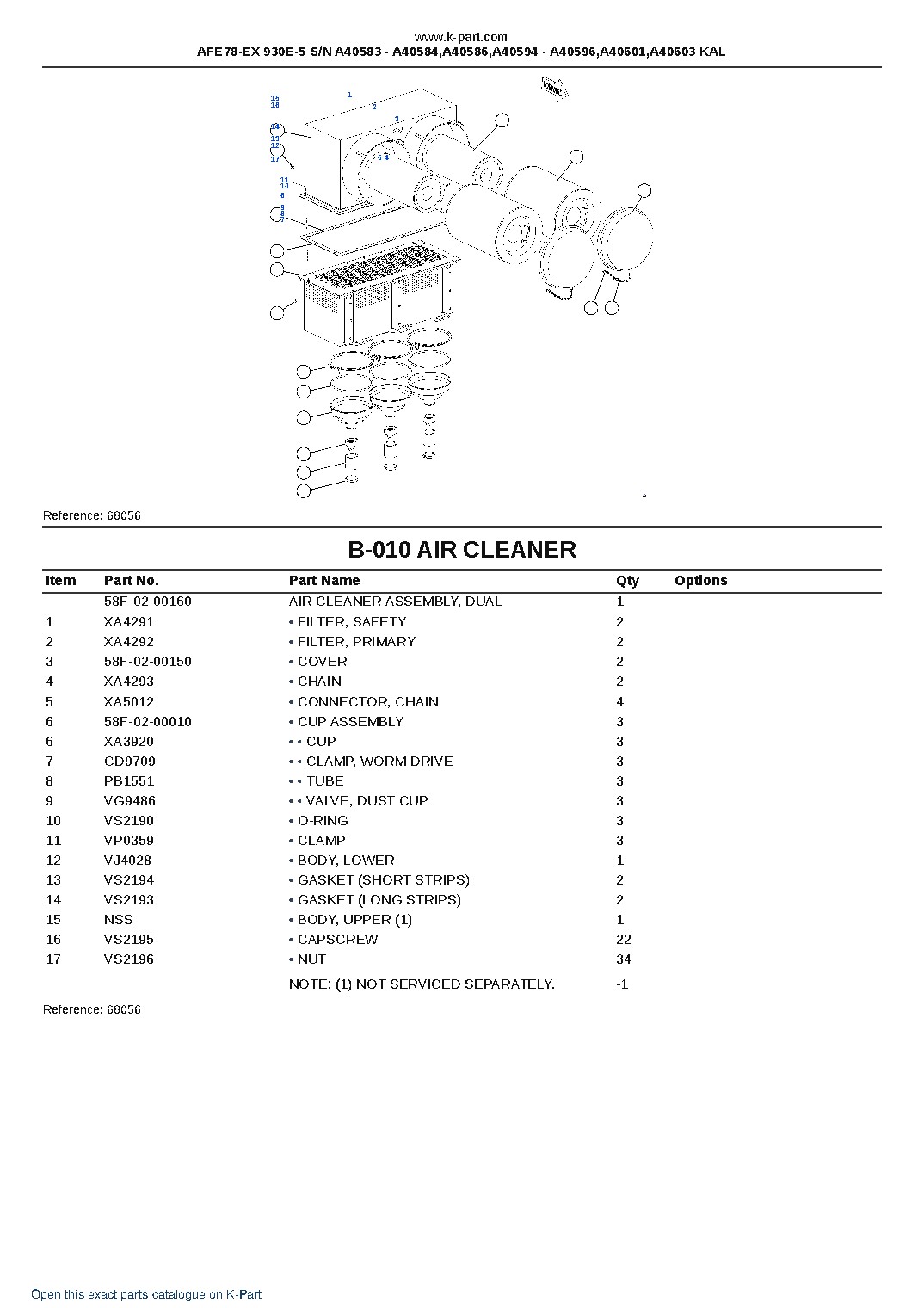 AFE78-EX 930E-5 S/N A40583 – A40584,A40586,A40594 – A40596,A40601,A40603 KAL – sample page 5 AFE78-EX 930E-5 S/N A40583 – A40584,A40586,A40594 – A40596,A40601,A40603 KAL – sample page 5