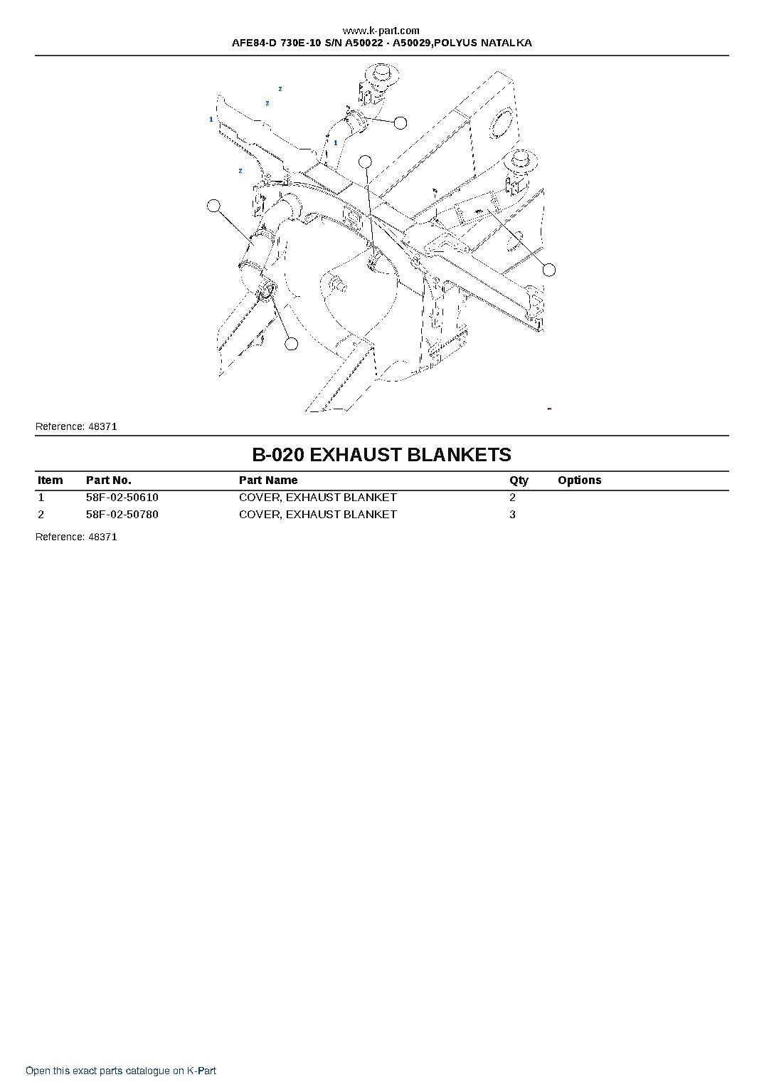 AFE84-D 730E-10 S/N A50022 – A50029,POLYUS NATALKA – sample page 10 AFE84-D 730E-10 S/N A50022 – A50029,POLYUS NATALKA – sample page 10