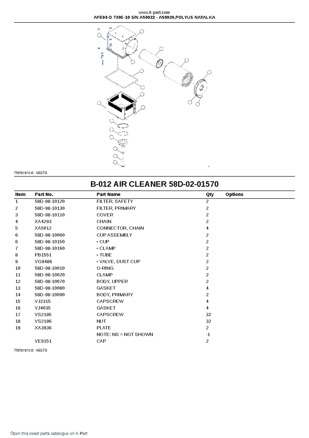 AFE84-D 730E-10 S/N A50022 – A50029,POLYUS NATALKA – sample page 6 AFE84-D 730E-10 S/N A50022 – A50029,POLYUS NATALKA – sample page 6