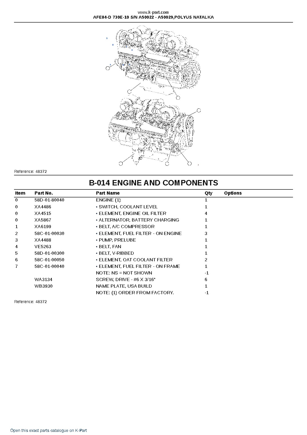AFE84-D 730E-10 S/N A50022 – A50029,POLYUS NATALKA – sample page 7 AFE84-D 730E-10 S/N A50022 – A50029,POLYUS NATALKA – sample page 7