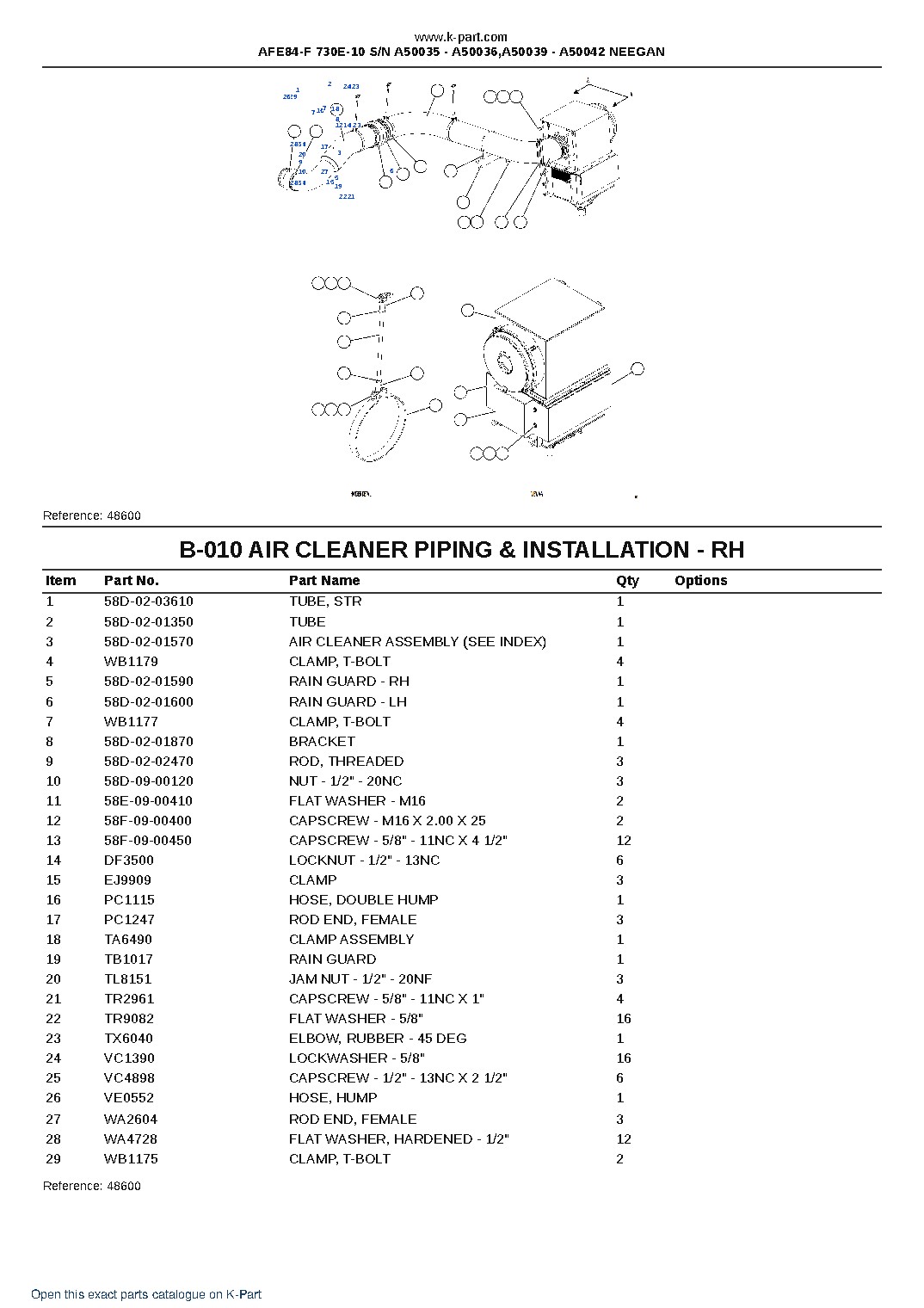 AFE84-F 730E-10 S/N A50035 – A50036,A50039 – A50042  NEEGAN – sample page 5