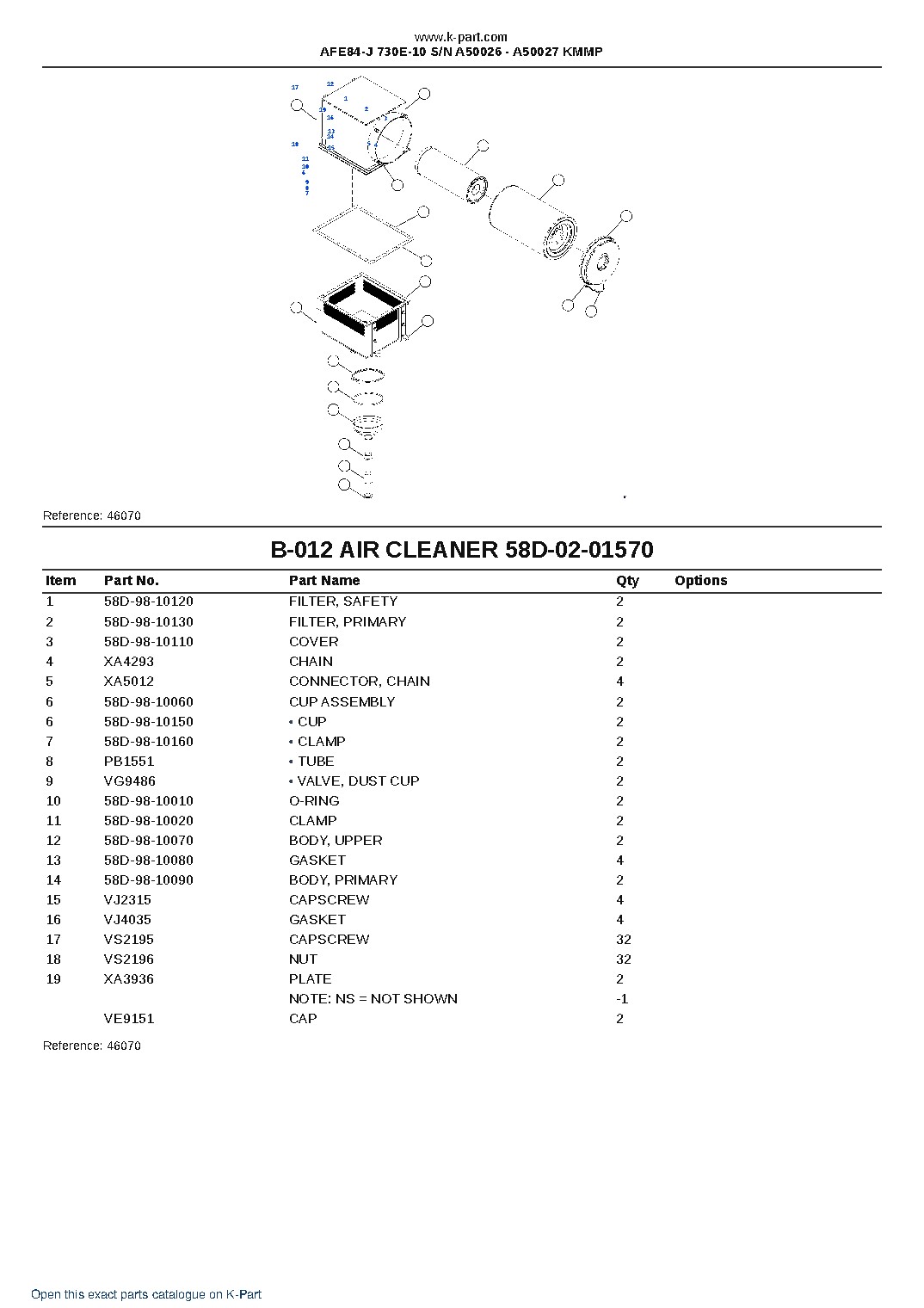 AFE84-J 730E-10 S/N A50026 – A50027 KMMP – sample page 6 AFE84-J 730E-10 S/N A50026 – A50027 KMMP – sample page 6