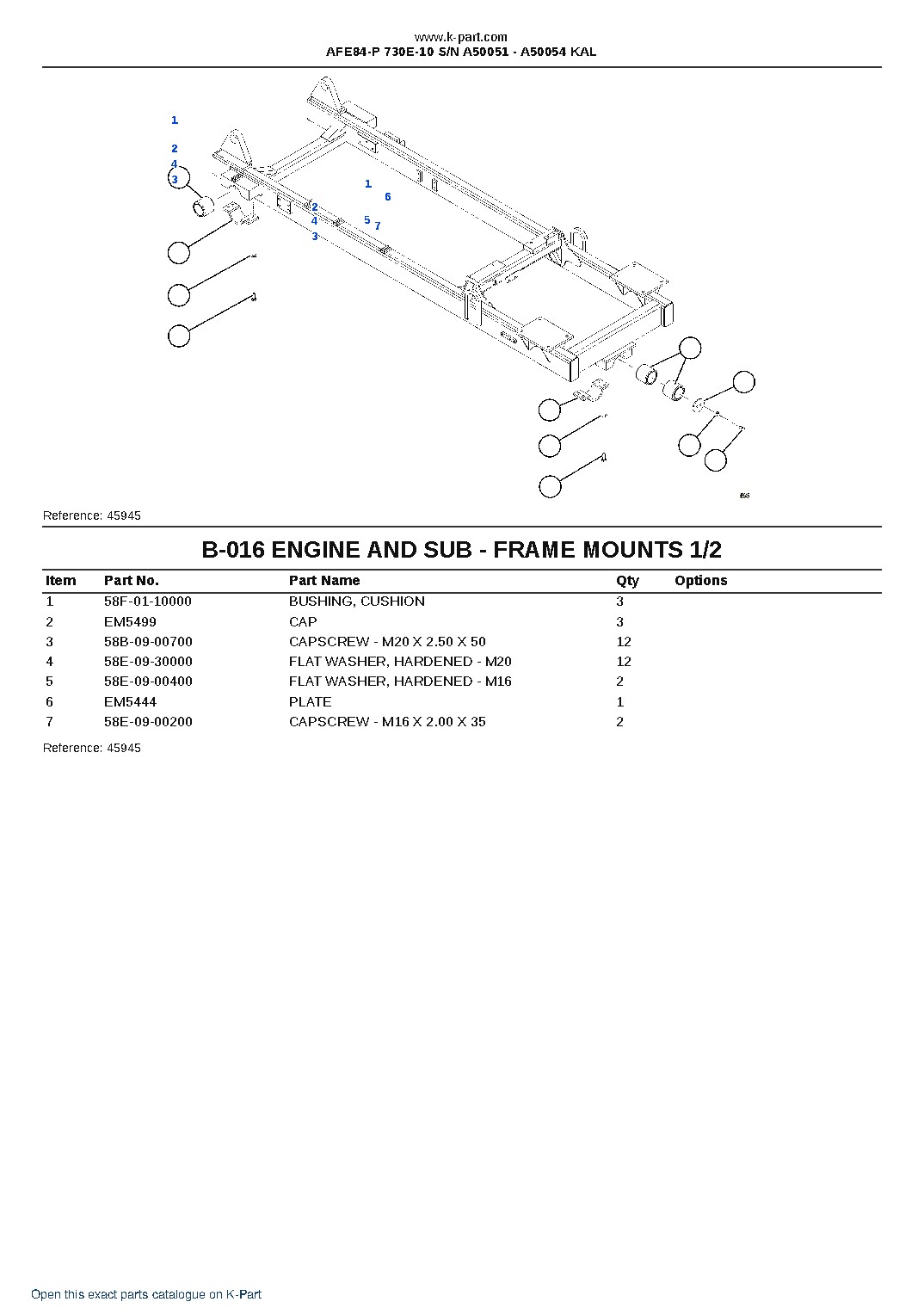 AFE84-P 730E-10 S/N A50051 – A50054 KAL – sample page 9 AFE84-P 730E-10 S/N A50051 – A50054 KAL – sample page 9