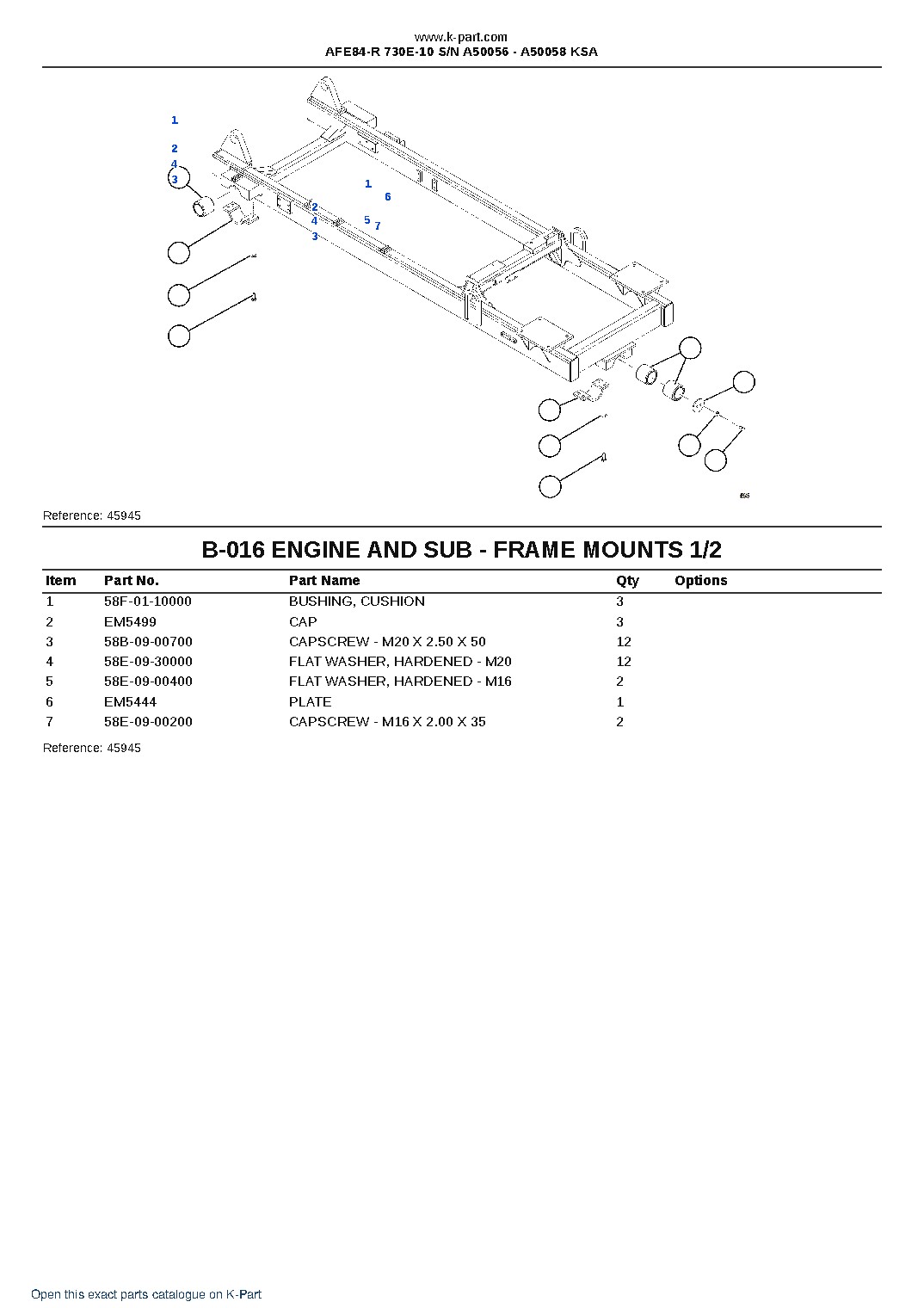 AFE84-R 730E-10 S/N A50056 – A50058  KSA – sample page 9