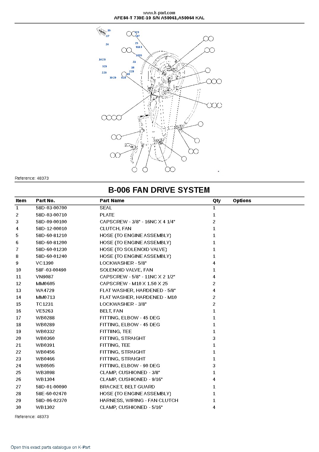 AFE84-T 730E-10 S/N A50061,A50064 KAL – sample page 3 AFE84-T 730E-10 S/N A50061,A50064 KAL – sample page 3