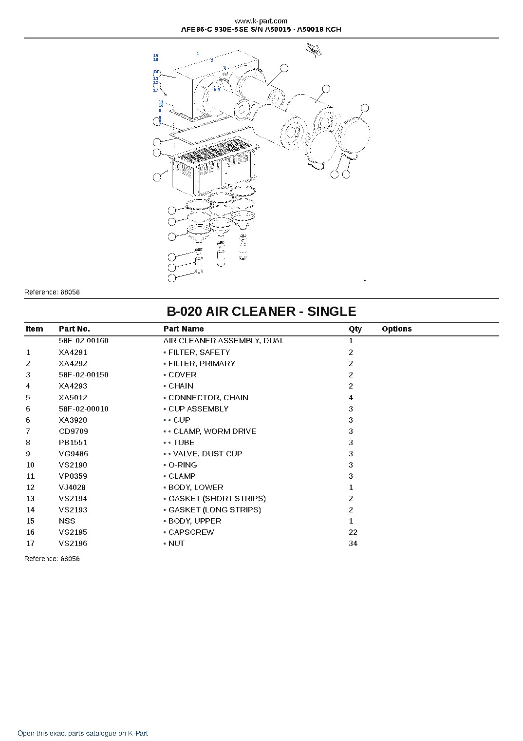 AFE86-C 930E-5SE S/N A50015 – A50018  KCH – sample page 10