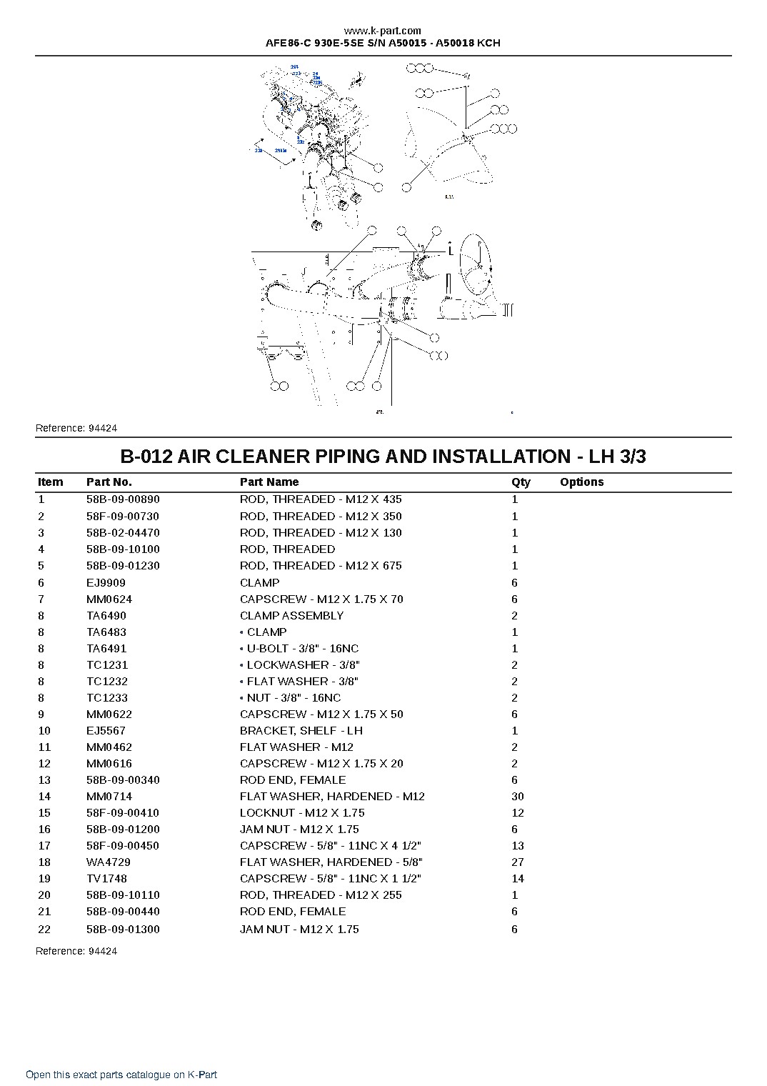 AFE86-C 930E-5SE S/N A50015 – A50018  KCH – sample page 6