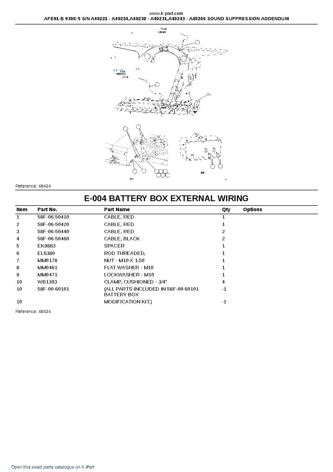 AFE91-B 930E-5 S/N A40221 – A40224,A40230 – A40231,A40243 – A40246 SOUND SUPPRESSION ADDENDUM – sample page 9 AFE91-B 930E-5 S/N A40221 – A40224,A40230 – A40231,A40243 – A40246 SOUND SUPPRESSION ADDENDUM – sample page 9