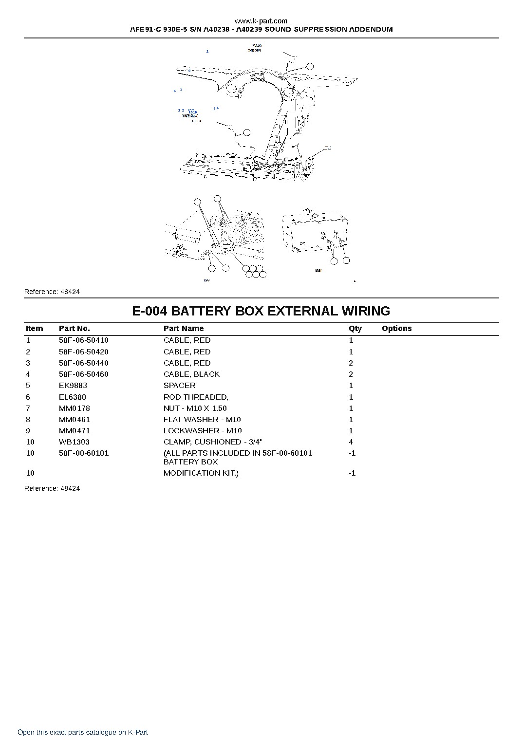 AFE91-C 930E-5 S/N A40238 – A40239 SOUND SUPPRESSION ADDENDUM – sample page 5 AFE91-C 930E-5 S/N A40238 – A40239 SOUND SUPPRESSION ADDENDUM – sample page 5