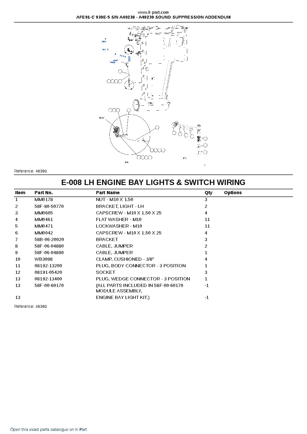 AFE91-C 930E-5 S/N A40238 – A40239 SOUND SUPPRESSION ADDENDUM – sample page 7 AFE91-C 930E-5 S/N A40238 – A40239 SOUND SUPPRESSION ADDENDUM – sample page 7