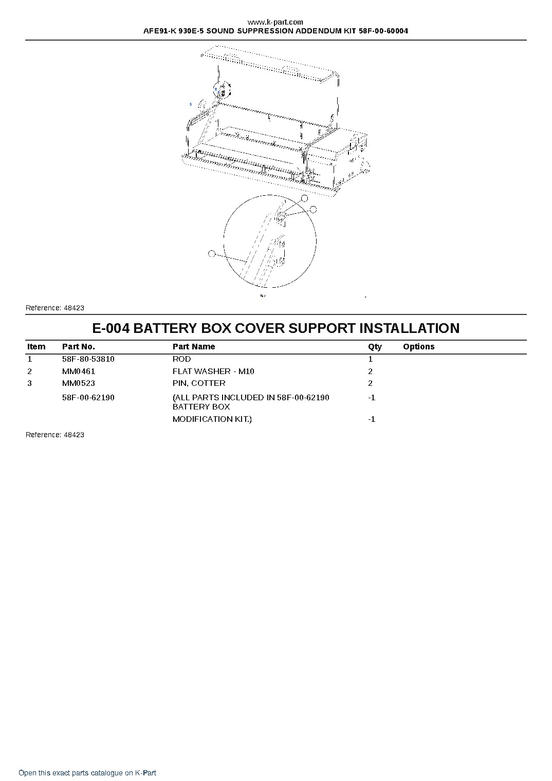 AFE91-K 930E-5 SOUND SUPPRESSION ADDENDUM KIT 58F-00-60004 – sample page 10
