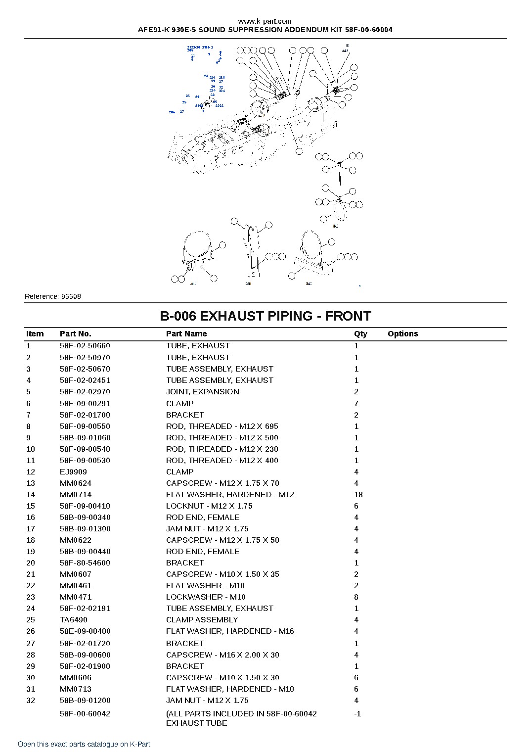 AFE91-K 930E-5 SOUND SUPPRESSION ADDENDUM KIT 58F-00-60004 – sample page 3