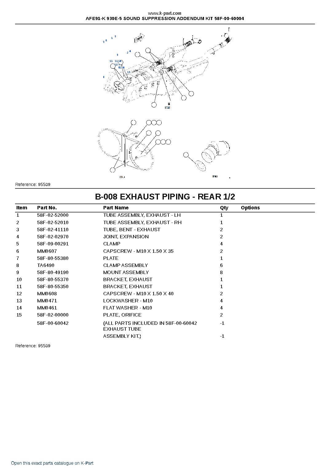 AFE91-K 930E-5 SOUND SUPPRESSION ADDENDUM KIT 58F-00-60004 – sample page 5