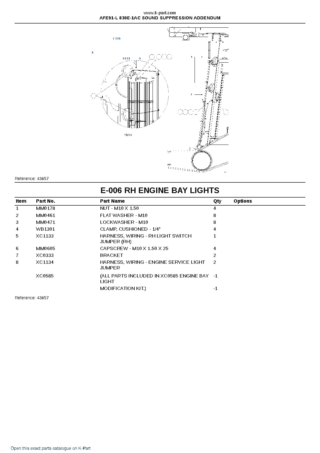 AFE91-L 830E-1AC SOUND SUPPRESSION ADDENDUM – sample page 10 AFE91-L 830E-1AC SOUND SUPPRESSION ADDENDUM – sample page 10