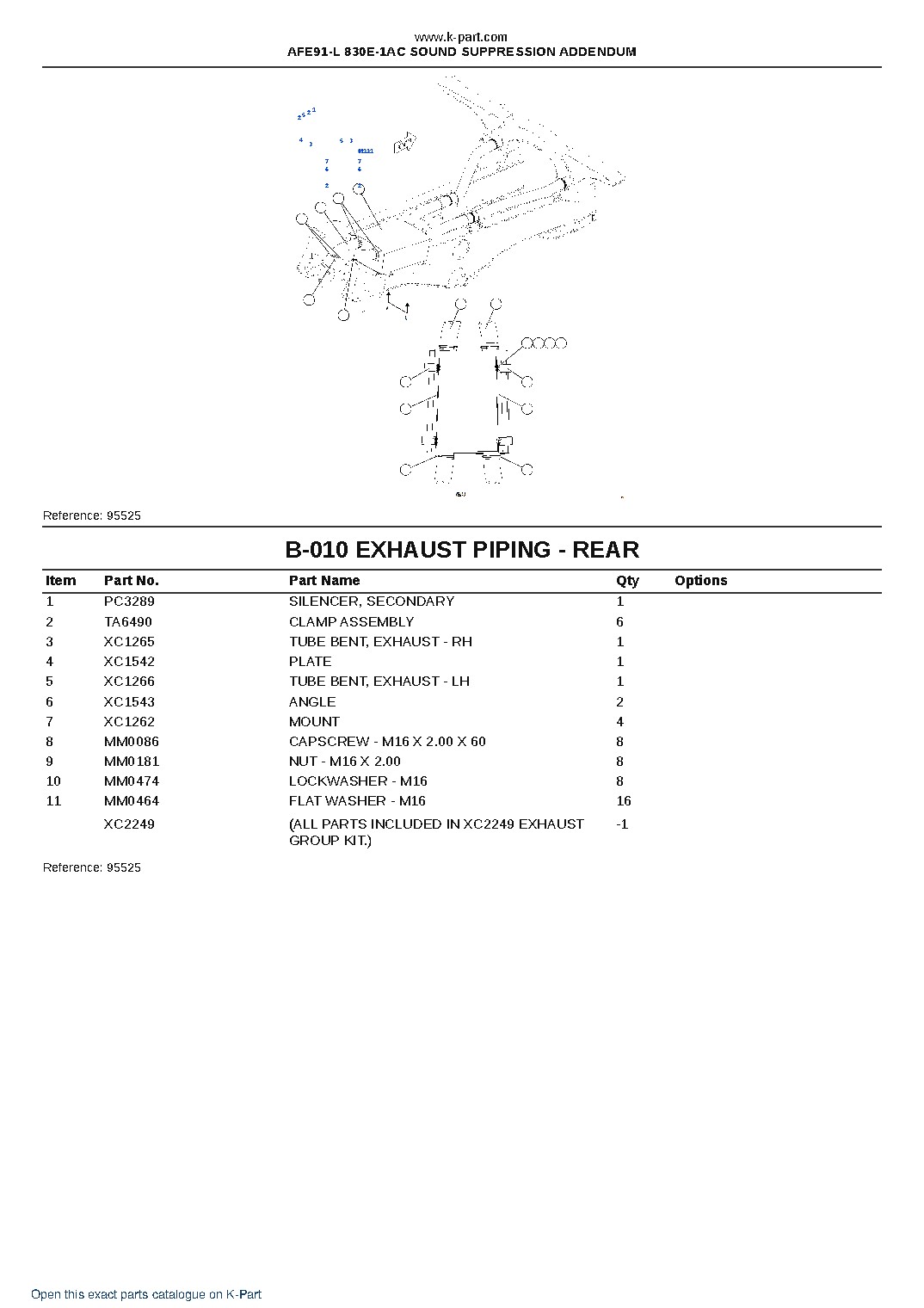 AFE91-L 830E-1AC SOUND SUPPRESSION ADDENDUM – sample page 5 AFE91-L 830E-1AC SOUND SUPPRESSION ADDENDUM – sample page 5