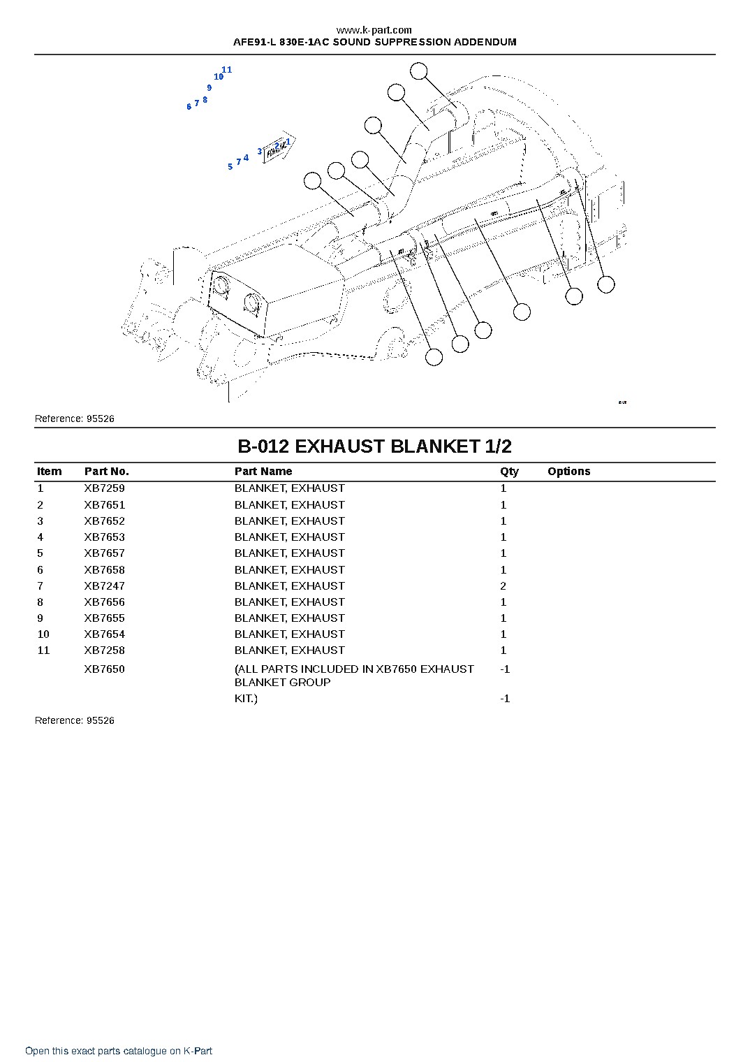 AFE91-L 830E-1AC SOUND SUPPRESSION ADDENDUM – sample page 6 AFE91-L 830E-1AC SOUND SUPPRESSION ADDENDUM – sample page 6