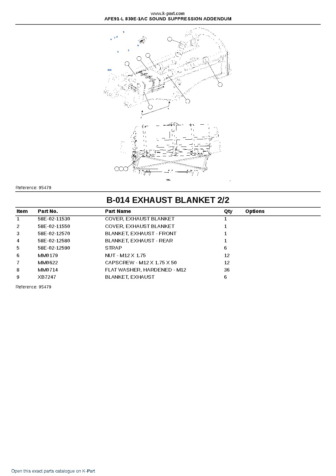 AFE91-L 830E-1AC SOUND SUPPRESSION ADDENDUM – sample page 7 AFE91-L 830E-1AC SOUND SUPPRESSION ADDENDUM – sample page 7