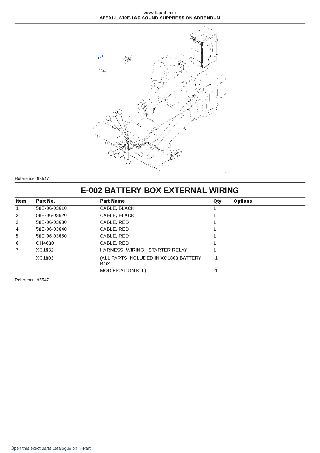 AFE91-L 830E-1AC SOUND SUPPRESSION ADDENDUM – sample page 8 AFE91-L 830E-1AC SOUND SUPPRESSION ADDENDUM – sample page 8