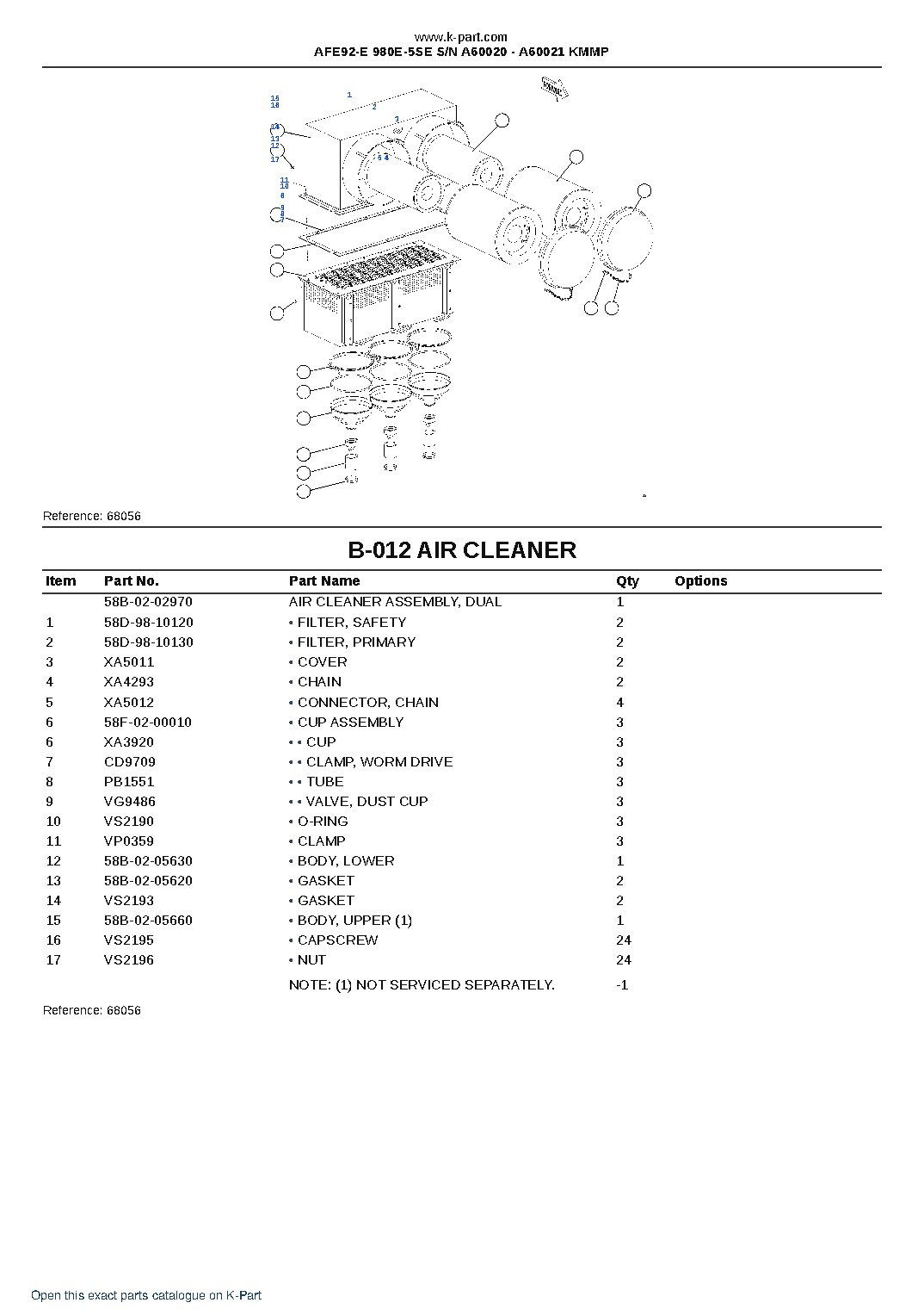 AFE92-E 980E-5SE S/N A60020 – A60021 KMMP – sample page 8 AFE92-E 980E-5SE S/N A60020 – A60021 KMMP – sample page 8