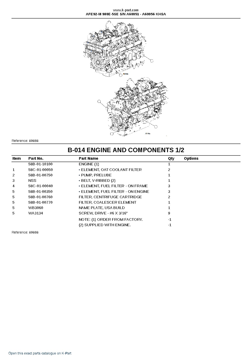 AFE92-M 980E-5SE S/N A60051 – A60056 KHSA – sample page 9 AFE92-M 980E-5SE S/N A60051 – A60056 KHSA – sample page 9
