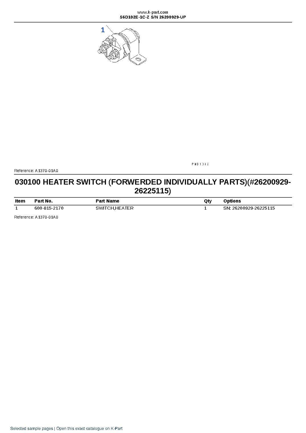 S6D102E-1C-Z S/N 26200929-UP – sample page 9 S6D102E-1C-Z S/N 26200929-UP – sample page 9