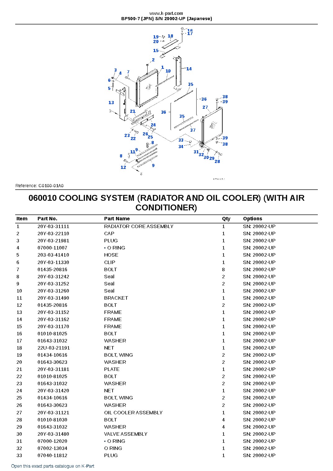 BP500-7 (JPN) S/N 20002-UP (Japanese) – sample page 6 BP500-7 (JPN) S/N 20002-UP (Japanese) – sample page 6