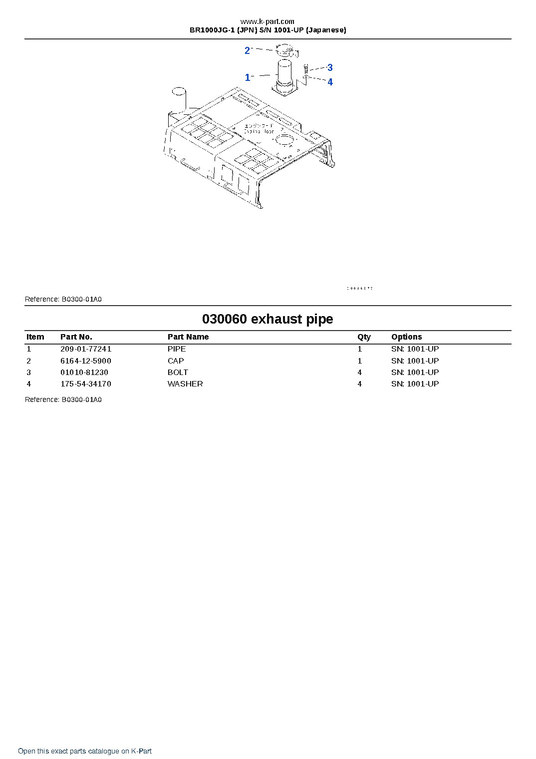 BR1000JG-1 (JPN) S/N 1001-UP (Japanese) – sample page 7 BR1000JG-1 (JPN) S/N 1001-UP (Japanese) – sample page 7