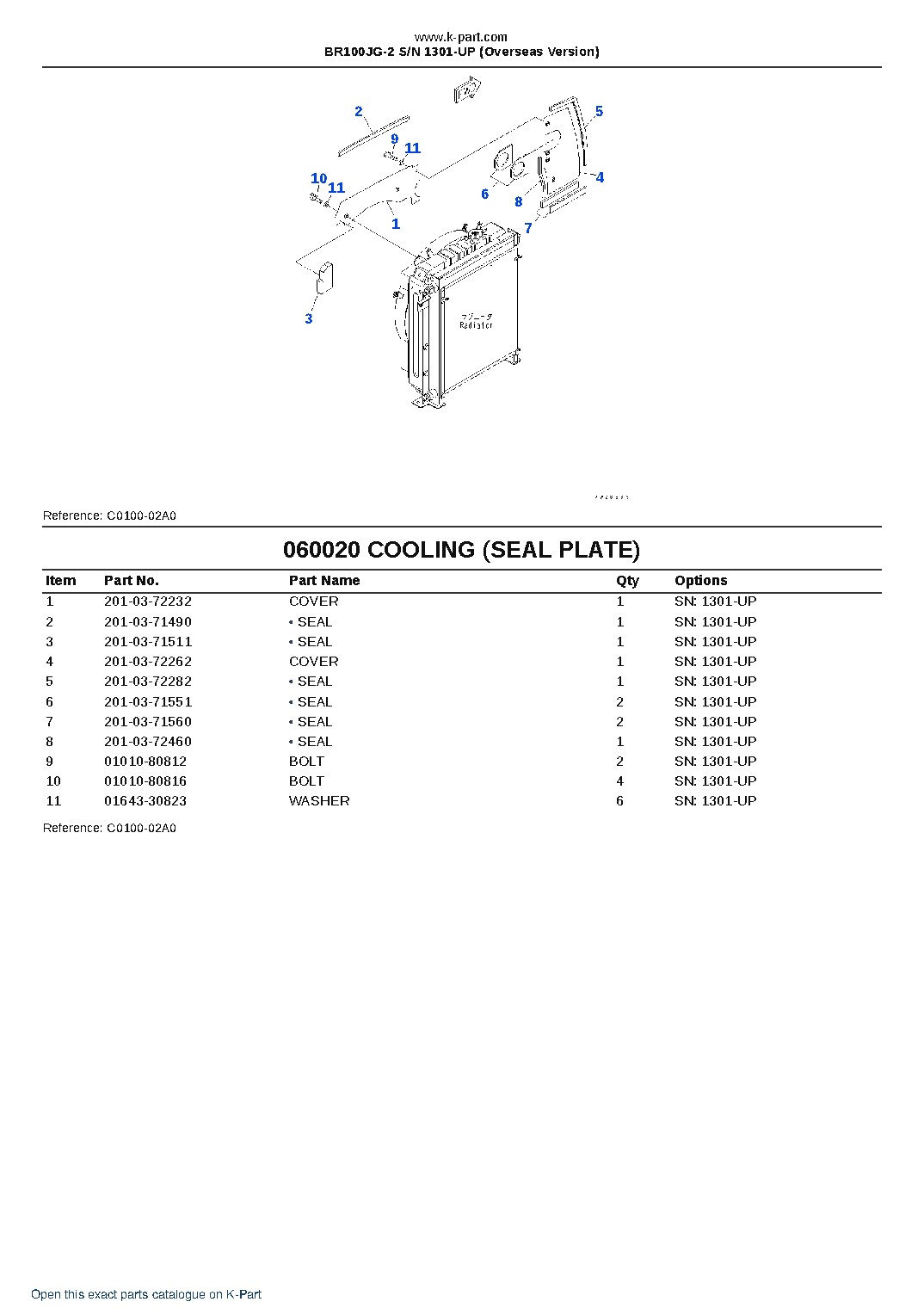 BR100JG-2 S/N 1301-UP (Overseas Version) – sample page 8 BR100JG-2 S/N 1301-UP (Overseas Version) – sample page 8