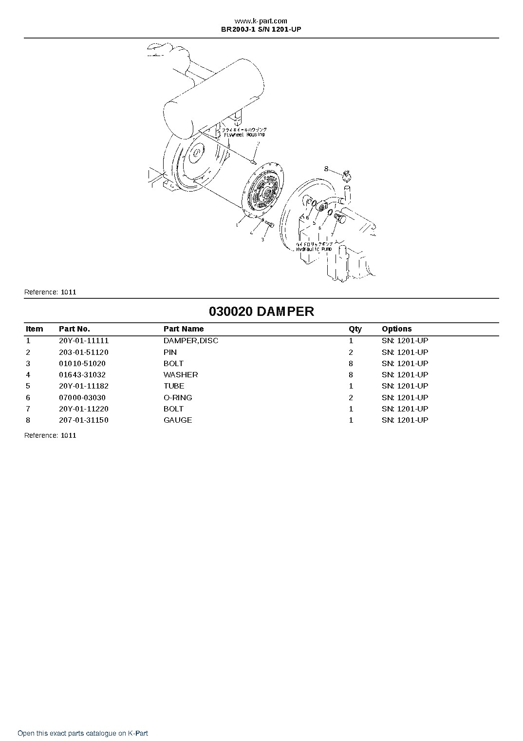 BR200J-1 S/N 1201-UP – sample page 2