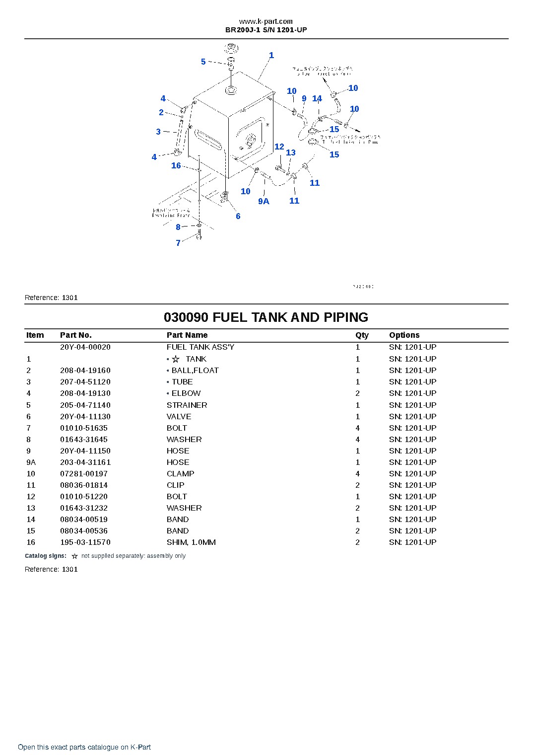 BR200J-1 S/N 1201-UP – sample page 9