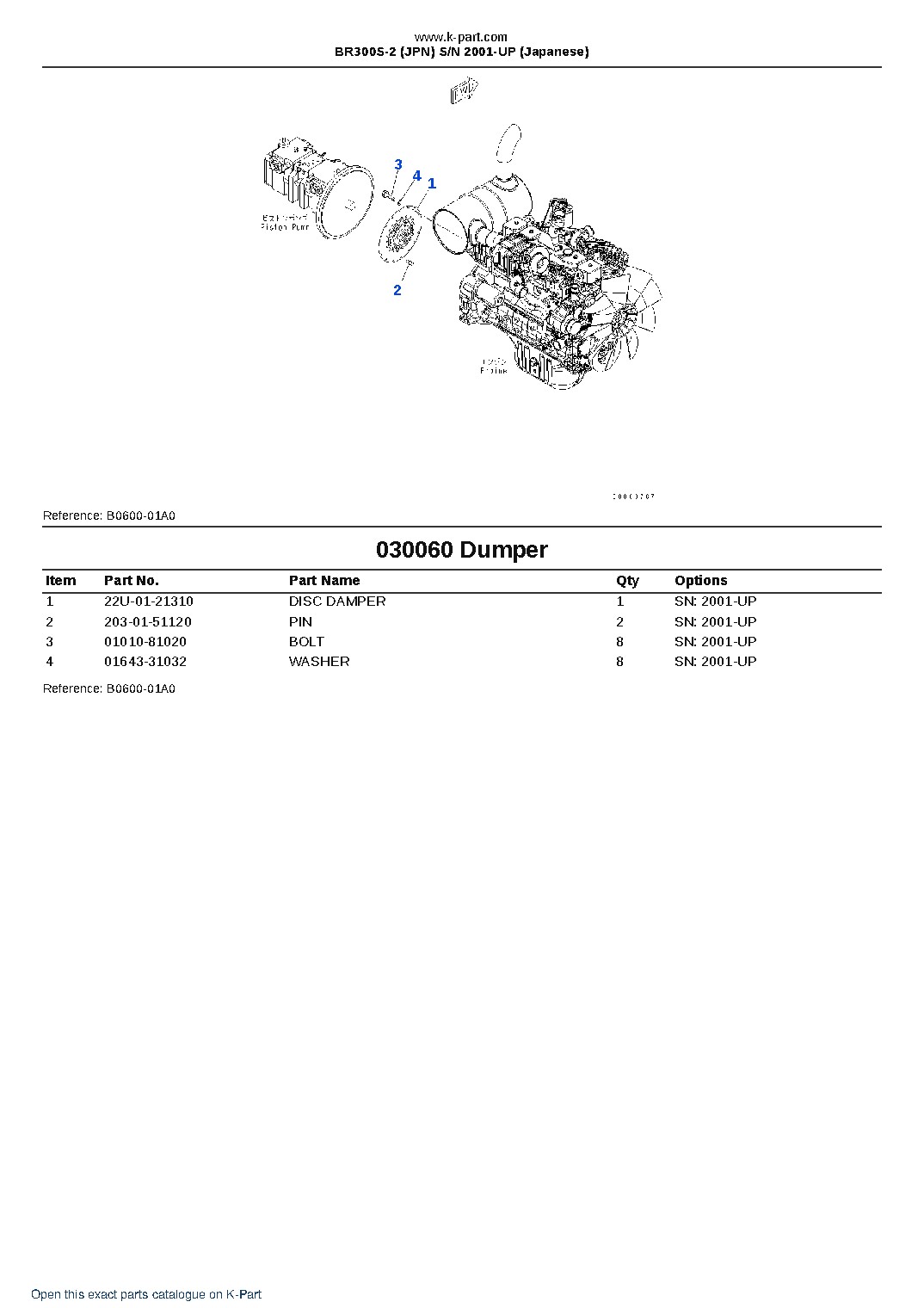 BR300S-2 (JPN) S/N 2001-UP (Japanese) – sample page 6 BR300S-2 (JPN) S/N 2001-UP (Japanese) – sample page 6