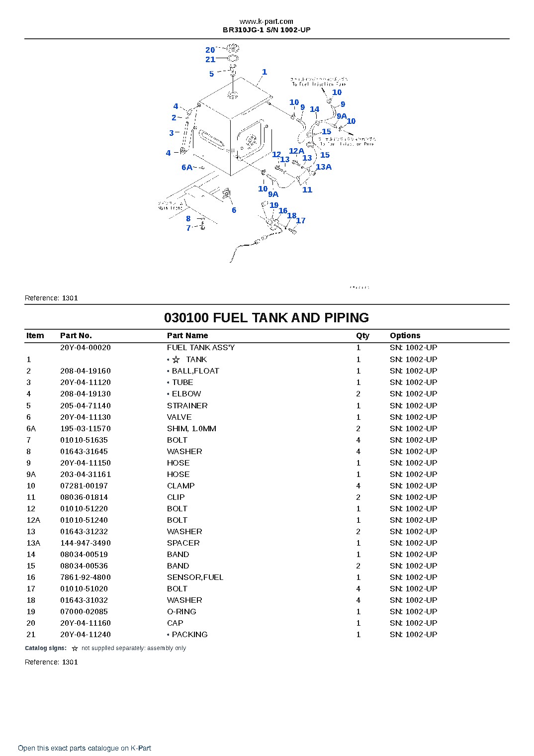 BR310JG-1 S/N 1002-UP – sample page 10