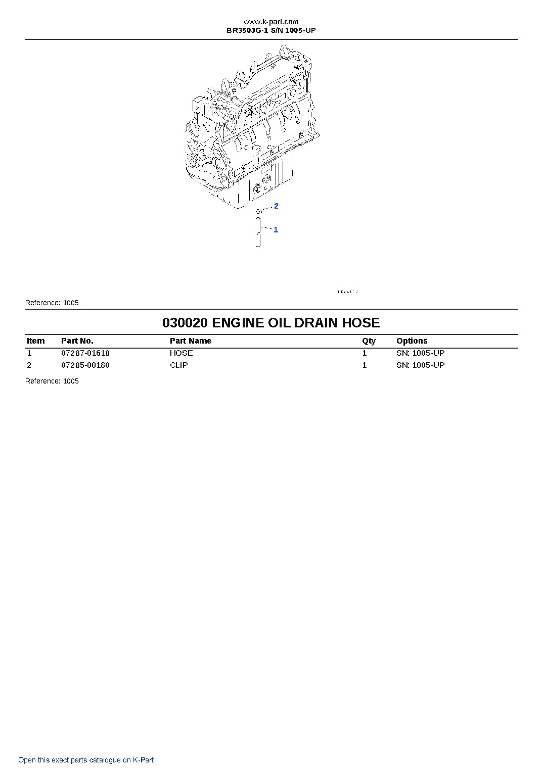 BR350JG-1 S/N 1005-UP – sample page 2