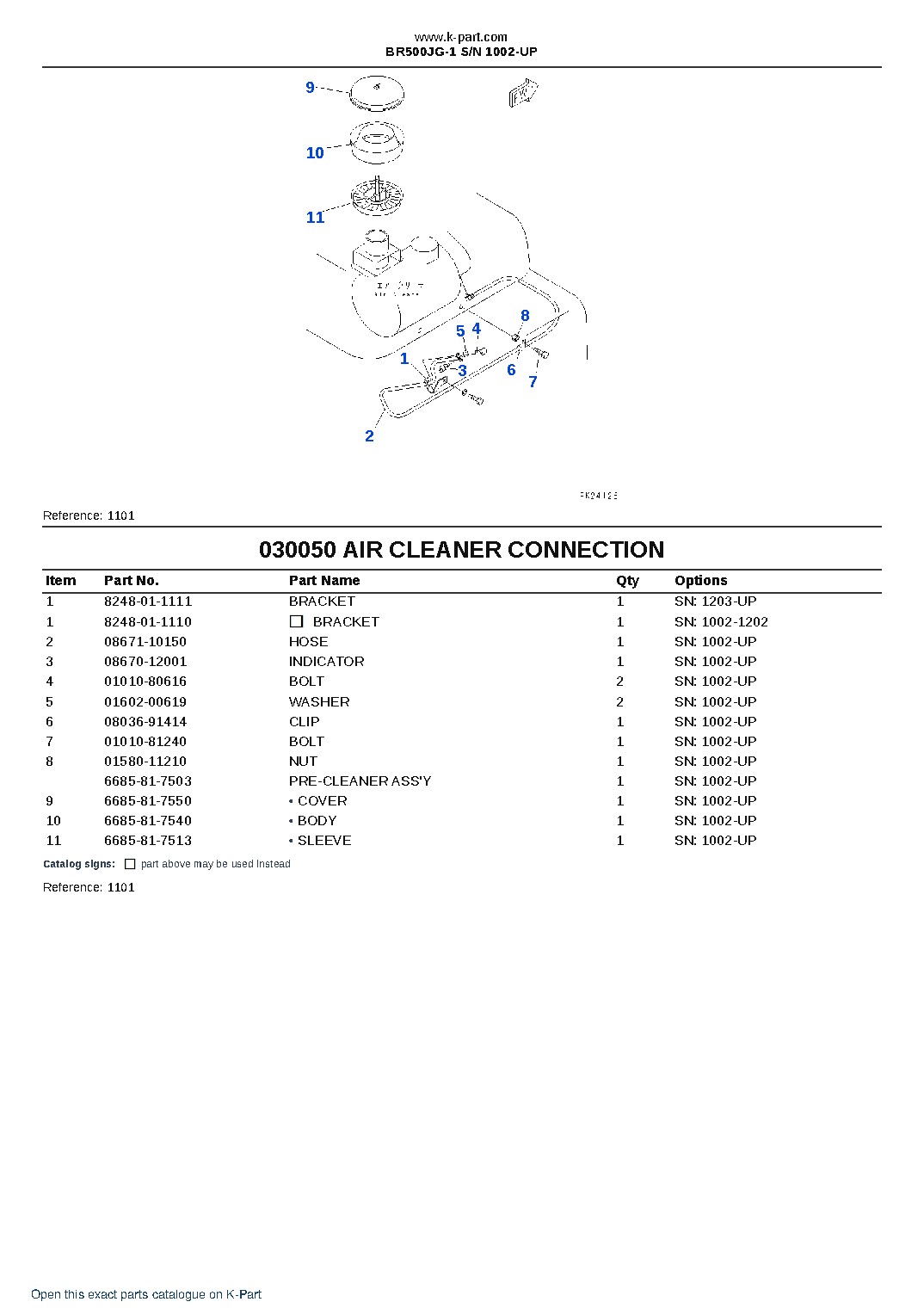 BR500JG-1 S/N 1002-UP – sample page 5