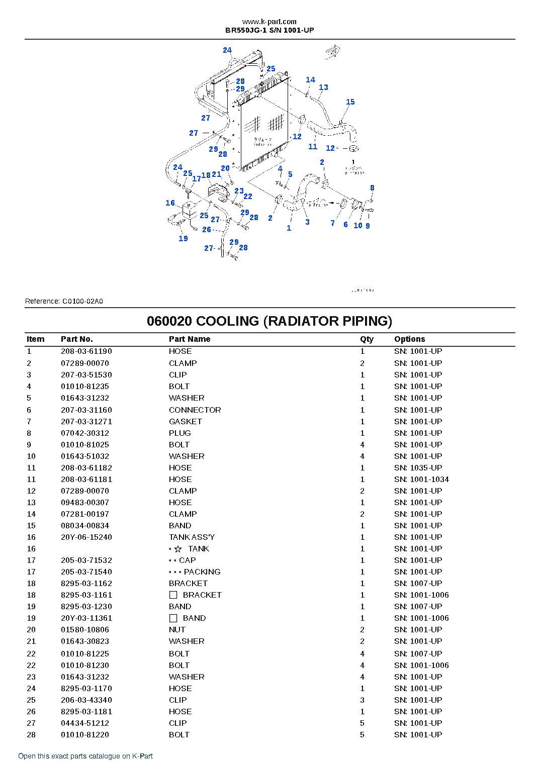 BR550JG-1 S/N 1001-UP – sample page 10