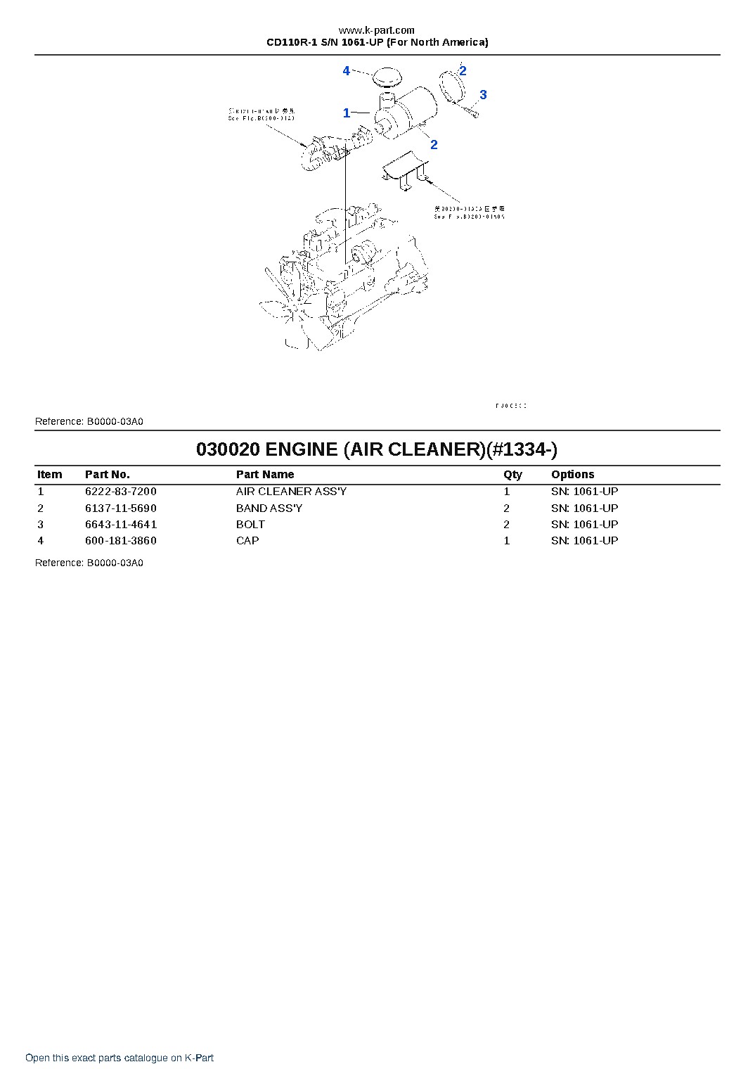 CD110R-1 S/N 1061-UP (For North America) – sample page 2 CD110R-1 S/N 1061-UP (For North America) – sample page 2