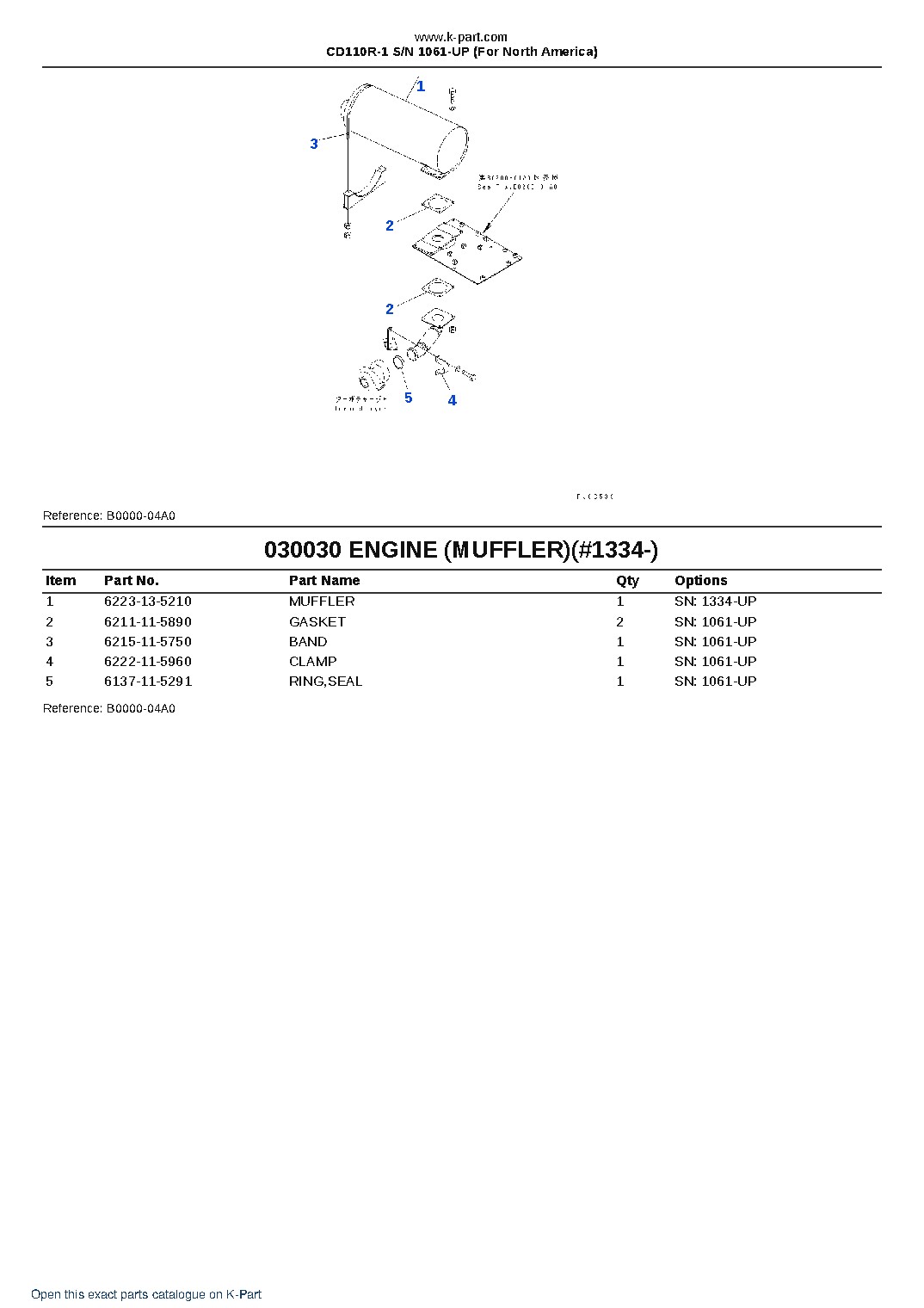 CD110R-1 S/N 1061-UP (For North America) – sample page 3 CD110R-1 S/N 1061-UP (For North America) – sample page 3