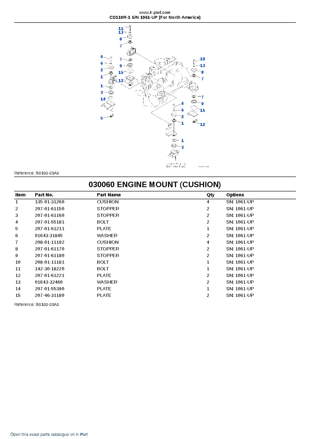 CD110R-1 S/N 1061-UP (For North America) – sample page 6 CD110R-1 S/N 1061-UP (For North America) – sample page 6