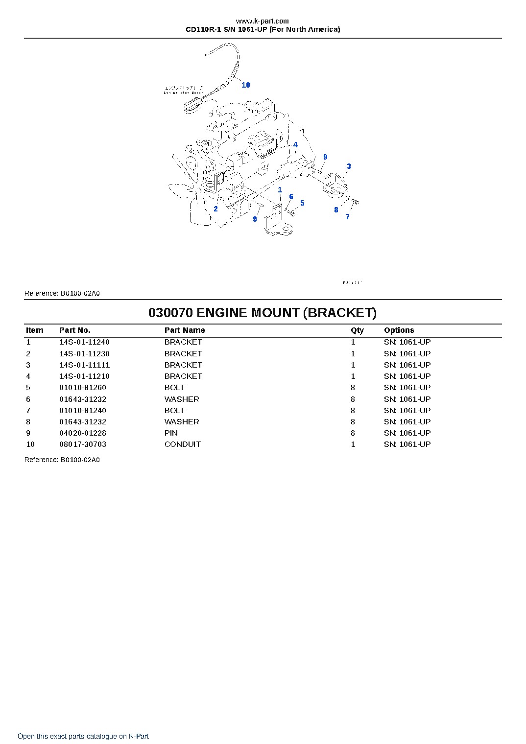 CD110R-1 S/N 1061-UP (For North America) – sample page 7 CD110R-1 S/N 1061-UP (For North America) – sample page 7
