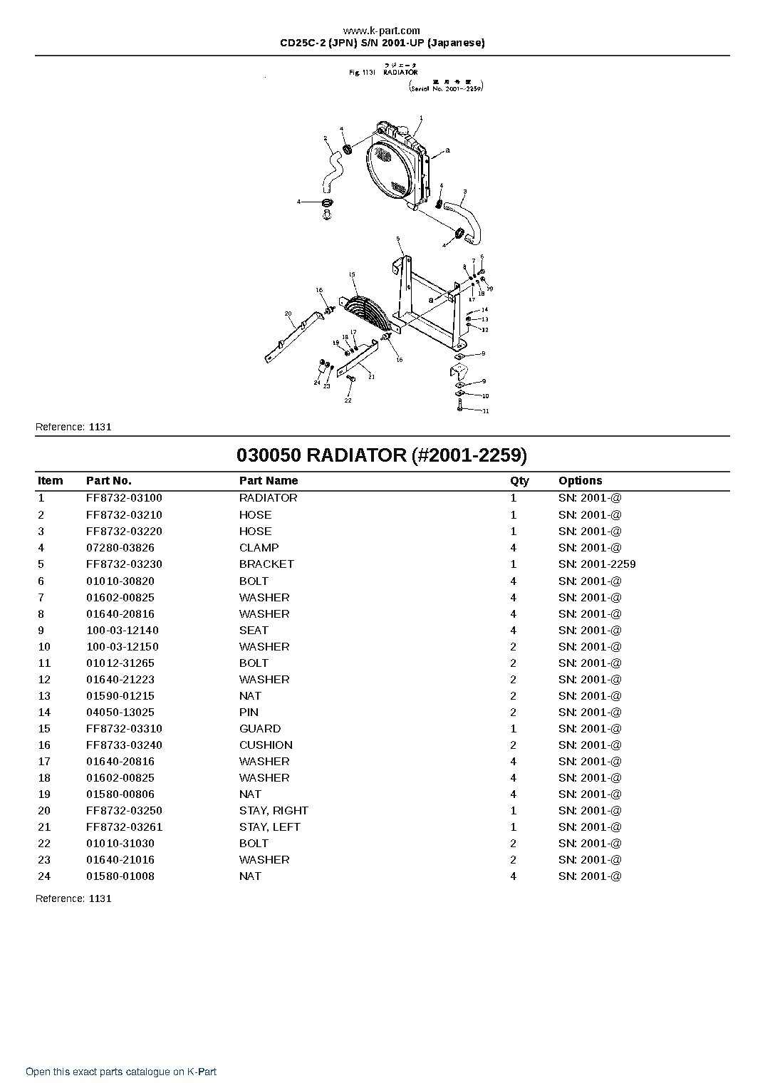 CD25C-2 (JPN)  S/N 2001-UP (Japanese) – sample page 5