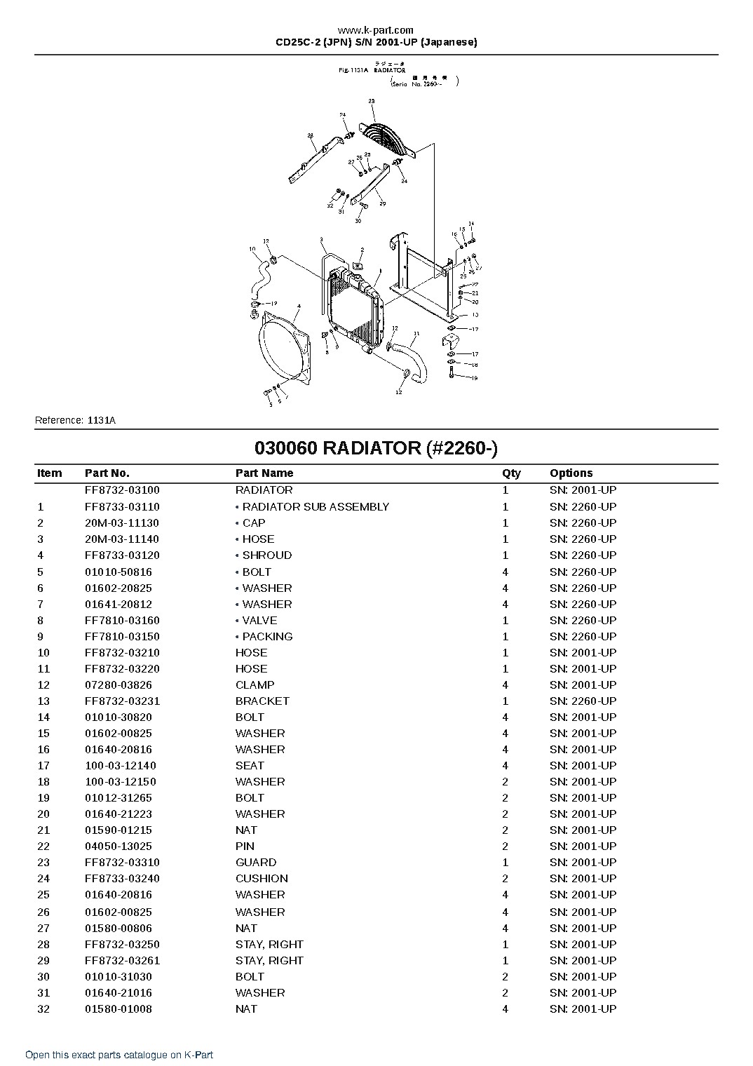 CD25C-2 (JPN)  S/N 2001-UP (Japanese) – sample page 6