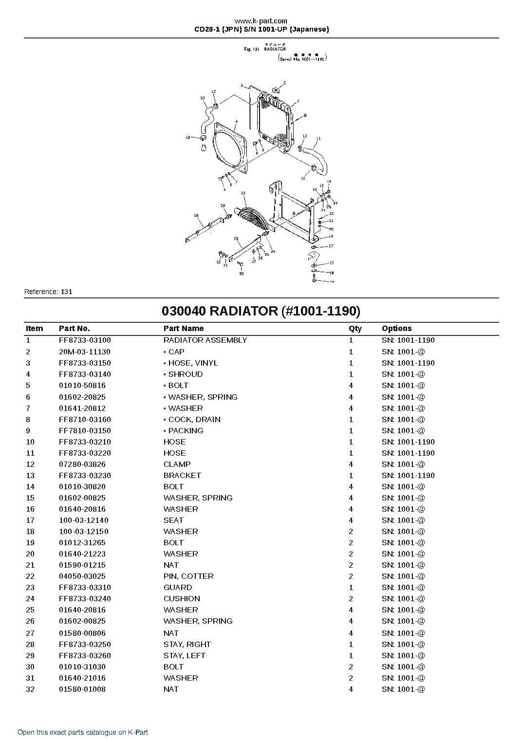 CD28-1 (JPN)  S/N 1001-UP (Japanese) – sample page 4
